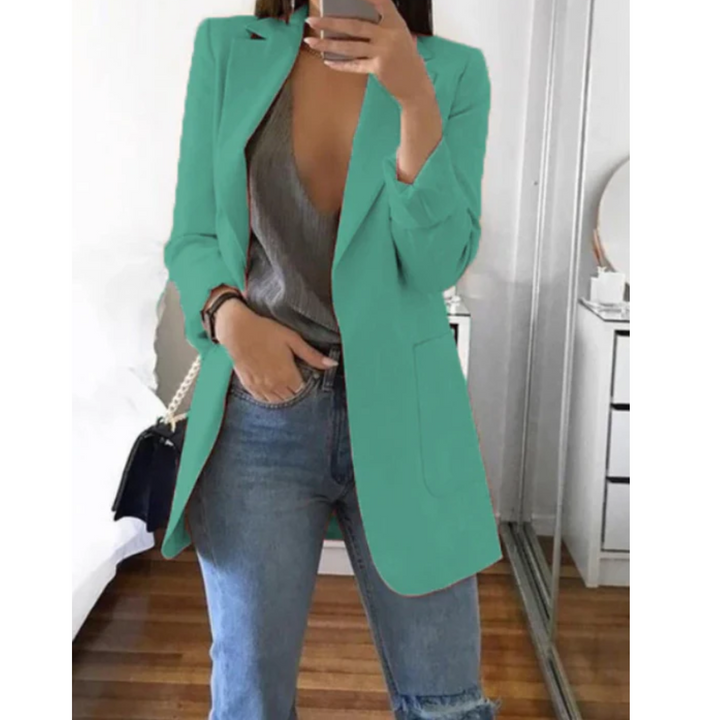 Mirla | Smalt Skuren Blazer Modern & Stiligt-Eva Jonsson