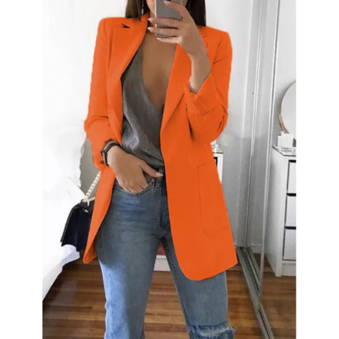 Mirla | Smalt Skuren Blazer Modern & Stiligt-Eva Jonsson