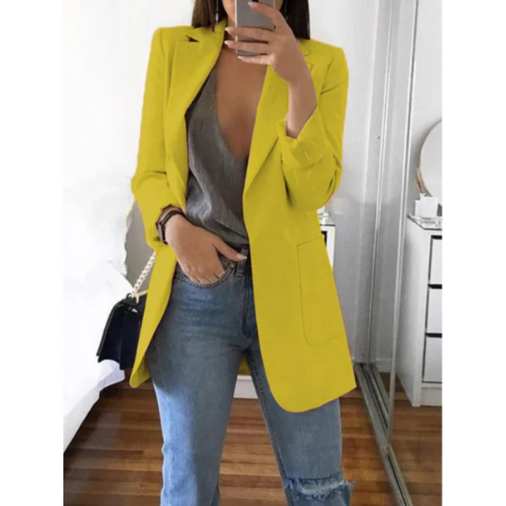 Mirla | Smalt Skuren Blazer Modern & Stiligt-Eva Jonsson