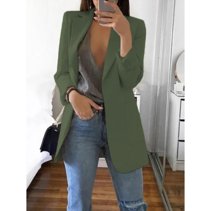 Mirla | Smalt Skuren Blazer Modern & Stiligt-Eva Jonsson