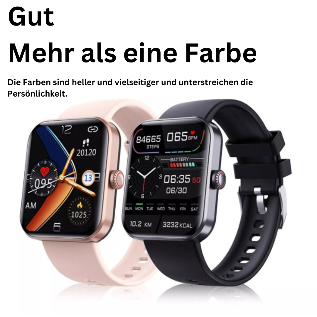 Mirla | Smartwatch Fitness Tracker Hjärtat Runt Sömnövervakning Blodtryck-Eva Jonsson