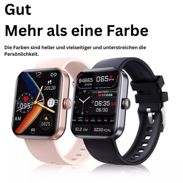 Mirla | Smartwatch Fitness Tracker Hjärtat Runt Sömnövervakning Blodtryck-Eva Jonsson
