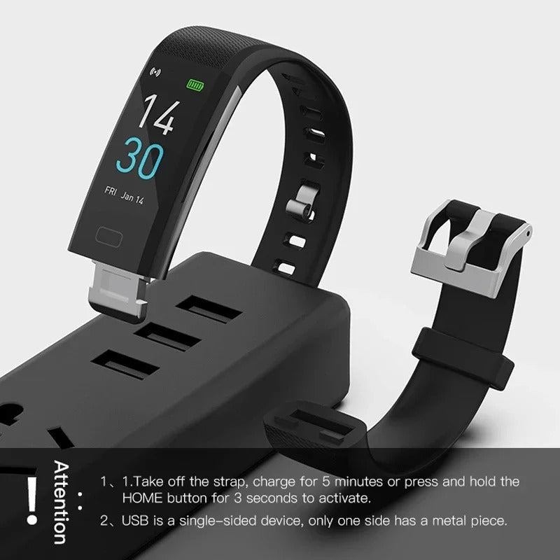 Mirla | Smartwatch med blodtryck och hjärtfrekvensövervakning – Fitness tracker för kvinnor-Eva Jonsson