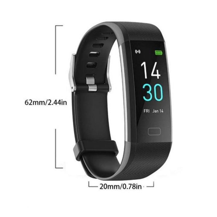 Mirla | Smartwatch med blodtryck och hjärtfrekvensövervakning – Fitness tracker för kvinnor-Eva Jonsson