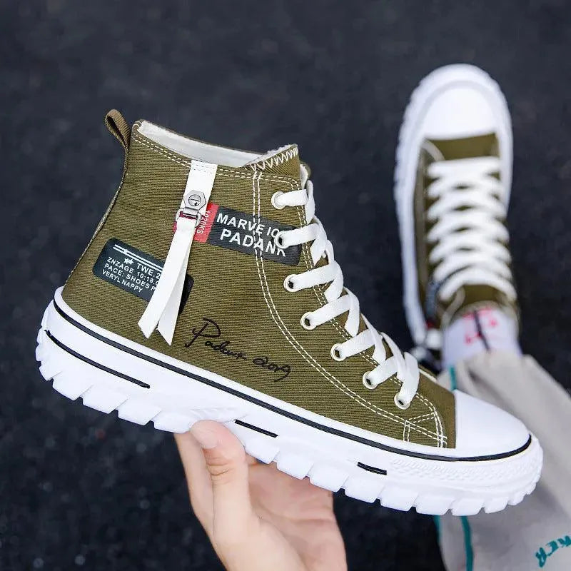 Mirla | Sneaker High för herr – Urban stil och Avslappnad komfort-Eva Jonsson
