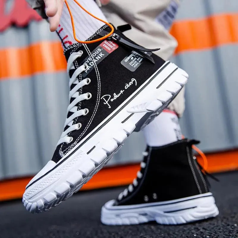 Mirla | Sneaker High för herr – Urban stil och Avslappnad komfort-Eva Jonsson