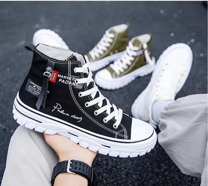 Mirla | Sneaker High för herr – Urban stil och Avslappnad komfort-Eva Jonsson