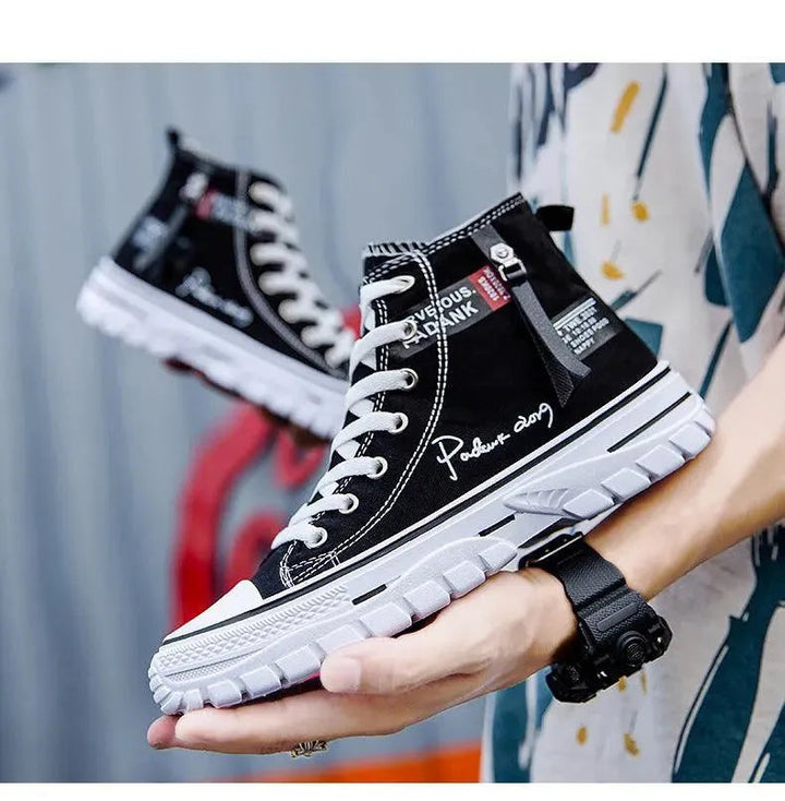 Mirla | Sneaker High för herr – Urban stil och Avslappnad komfort-Eva Jonsson