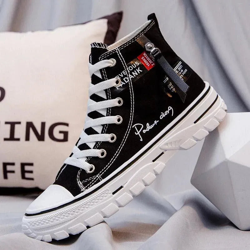 Mirla | Sneaker High för herr – Urban stil och Avslappnad komfort-Eva Jonsson