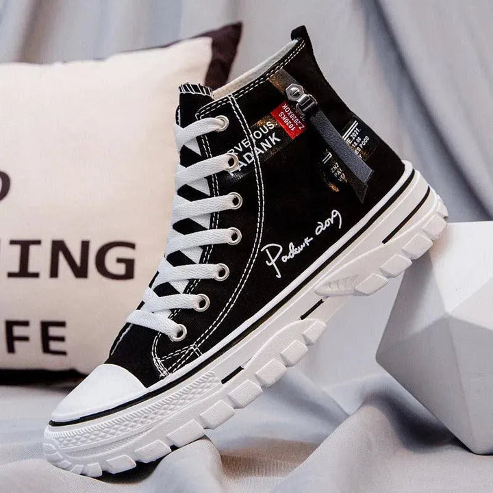Mirla | Sneaker High för herr – Urban stil och Avslappnad komfort-Eva Jonsson