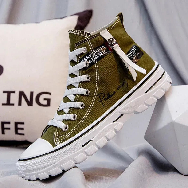 Mirla | Sneaker High för herr – Urban stil och Avslappnad komfort-Eva Jonsson