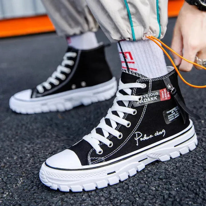 Mirla | Sneaker High för herr – Urban stil och Avslappnad komfort-Eva Jonsson