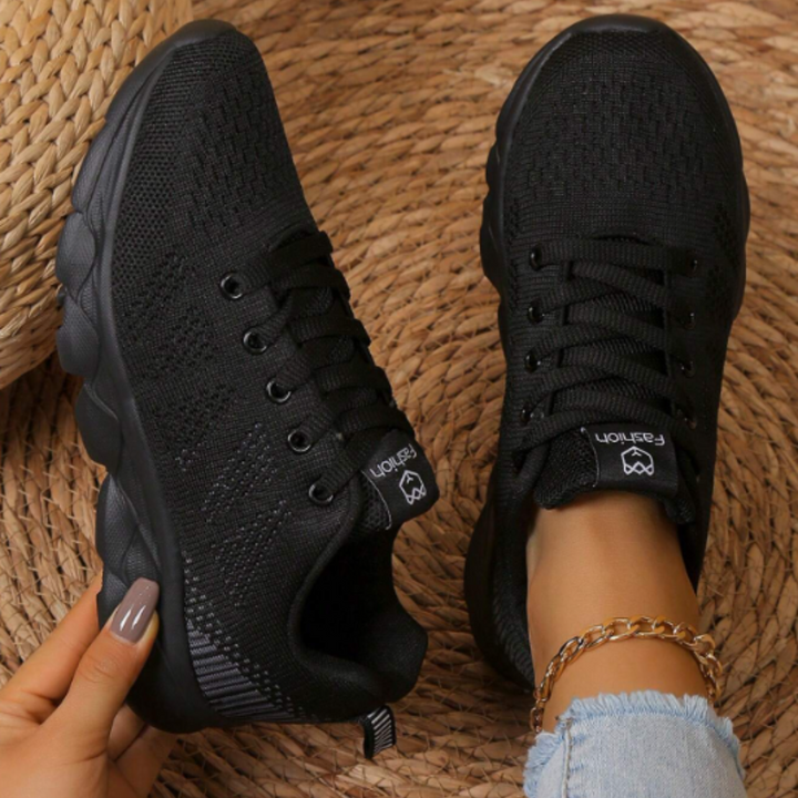 Mirla | Sneakers Sportiga Snörskor med Halkfri Sula-Eva Jonsson
