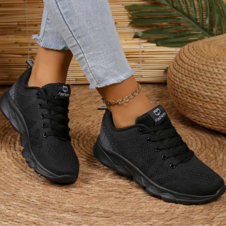 Mirla | Sneakers Sportiga Snörskor med Halkfri Sula-Eva Jonsson