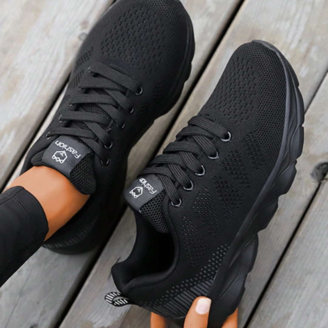 Mirla | Sneakers Sportiga Snörskor med Halkfri Sula-Eva Jonsson