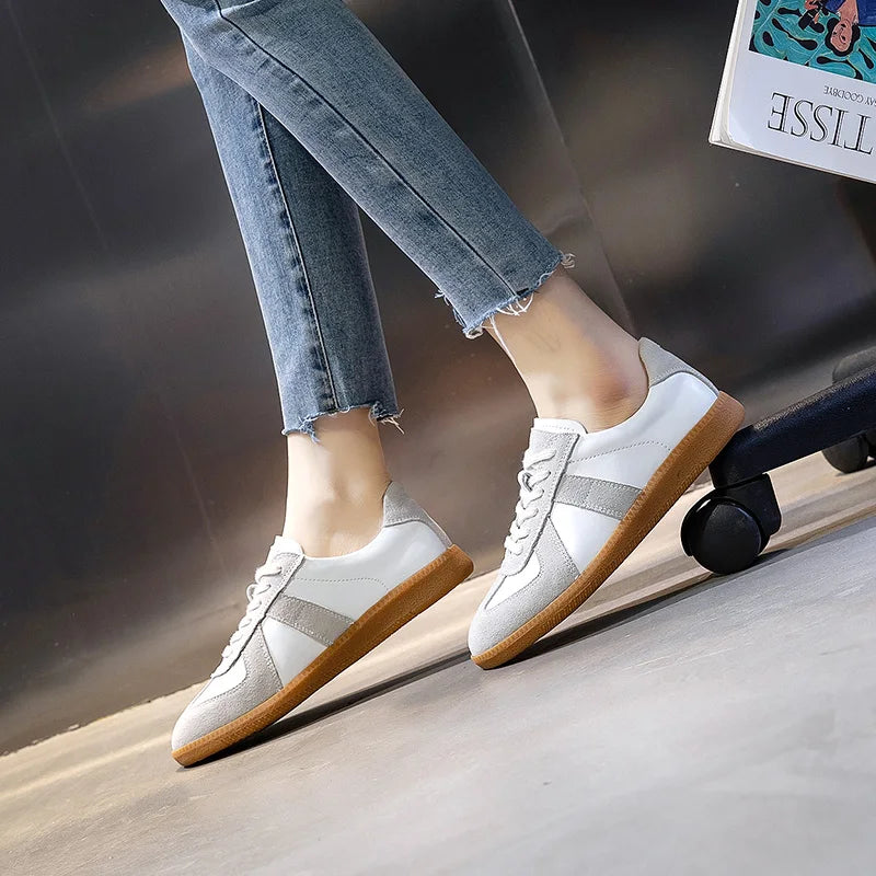 Mirla | Sneakers i äkta läder-Eva Jonsson