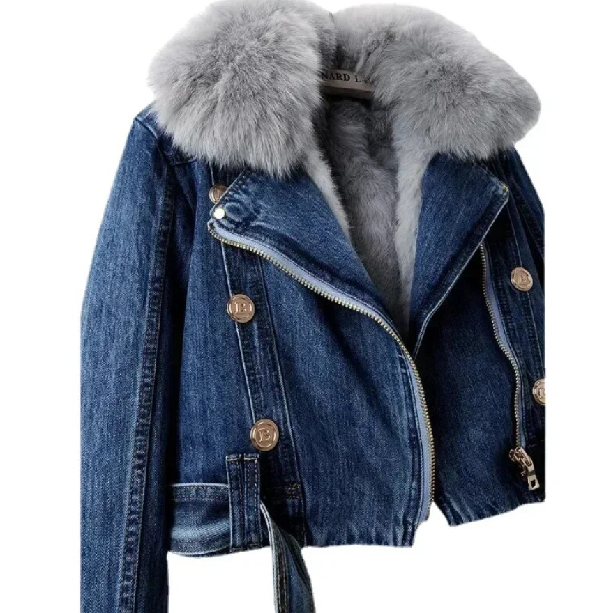 Mirla | Snygg jeansjacka-Eva Jonsson