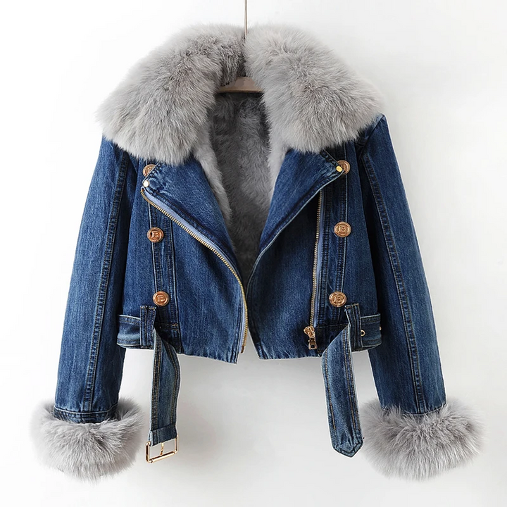 Mirla | Snygg jeansjacka-Eva Jonsson