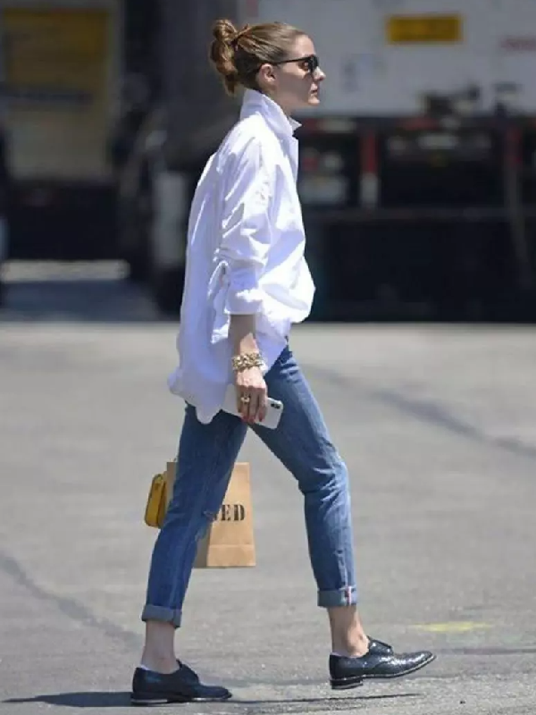 Mirla | Snygg, oversized blus med knapplist för damer-Eva Jonsson