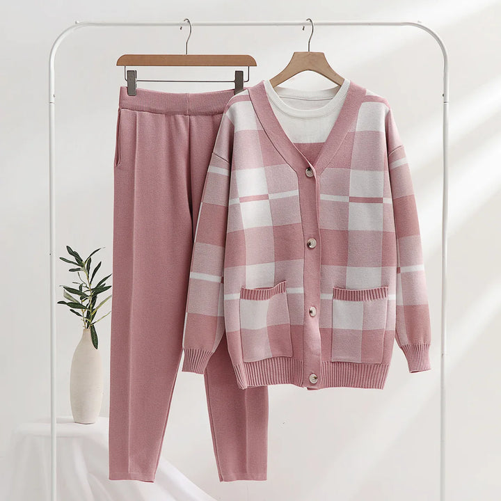 Mirla | Soft-Knit 3-Delars Set-Eva Jonsson
