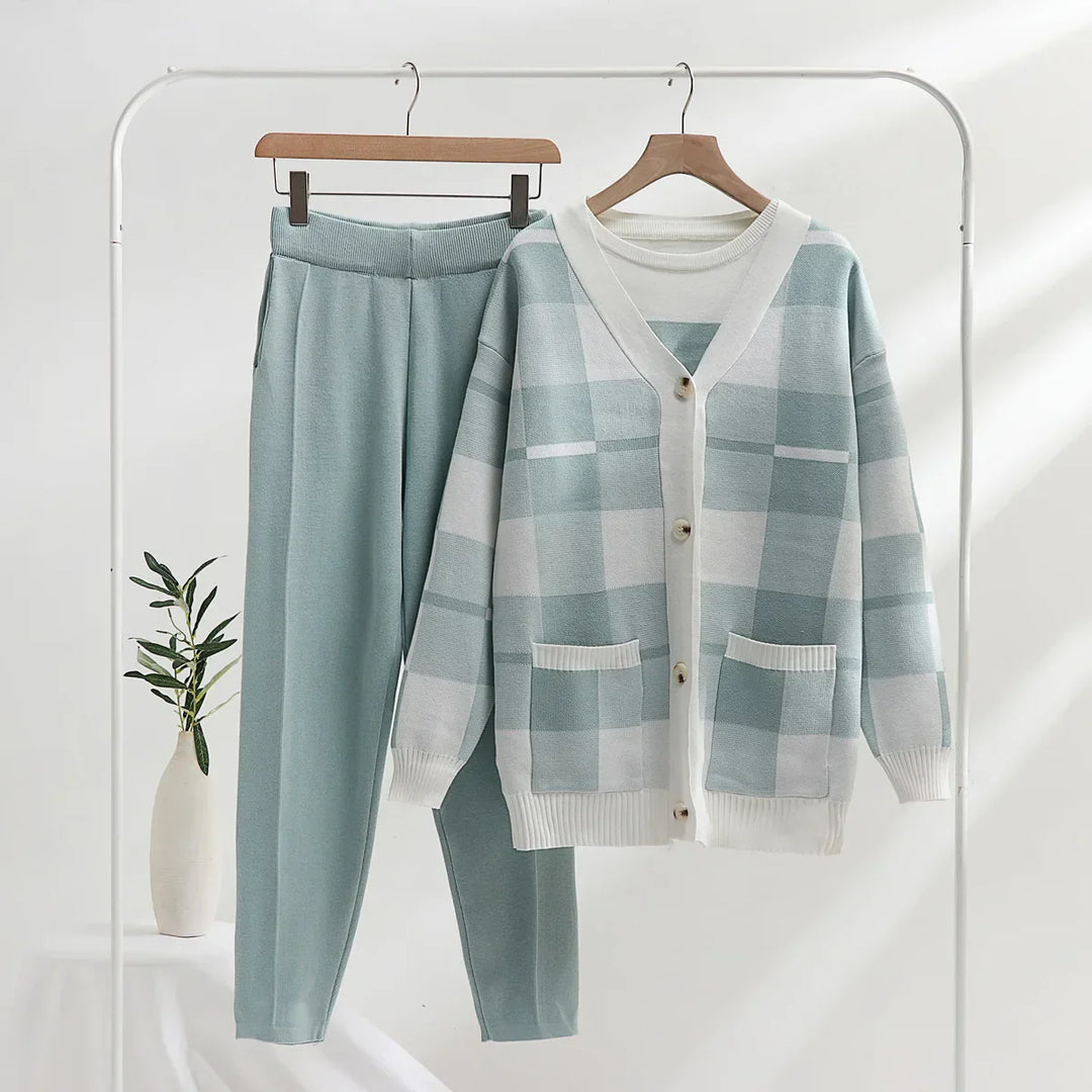 Mirla | Soft-Knit 3-Delars Set-Eva Jonsson