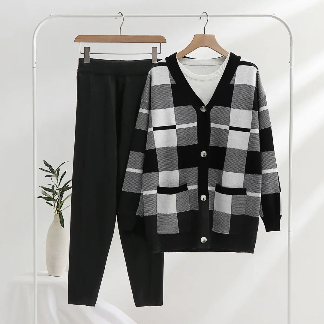 Mirla | Soft-Knit 3-Delars Set-Eva Jonsson