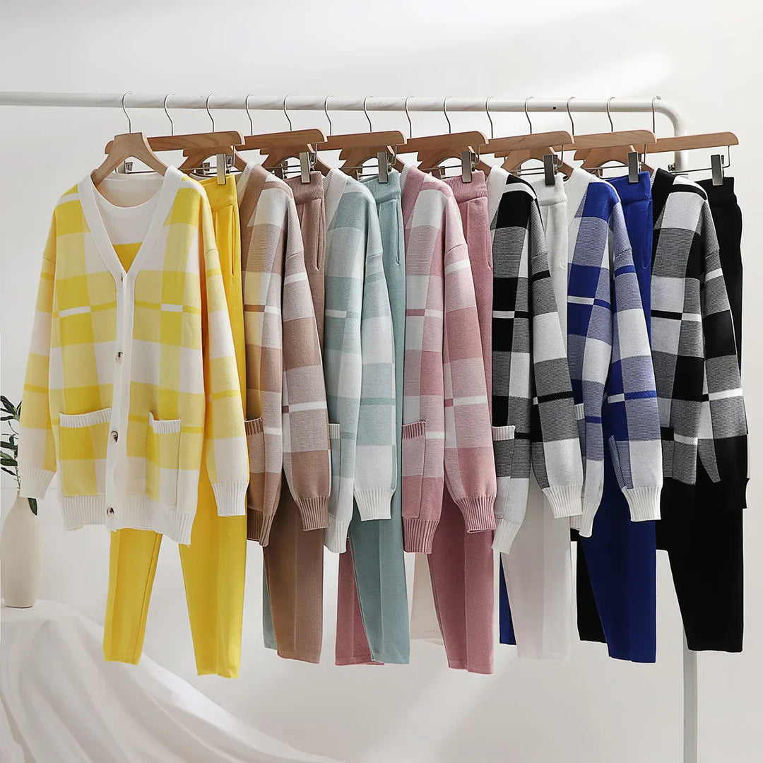 Mirla | Soft-Knit 3-Delars Set-Eva Jonsson