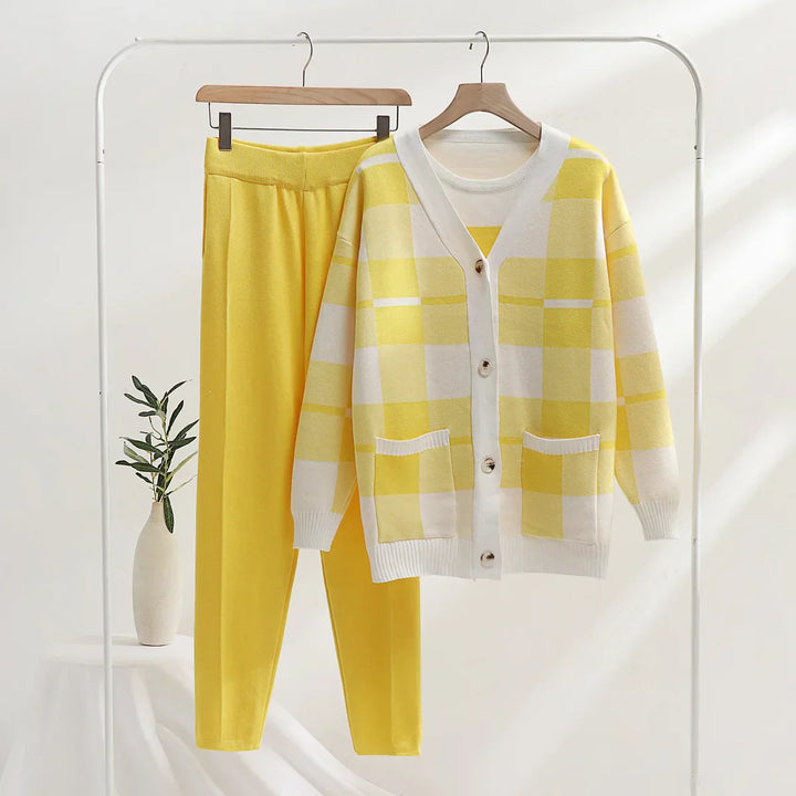 Mirla | Soft-Knit 3-Delars Set-Eva Jonsson
