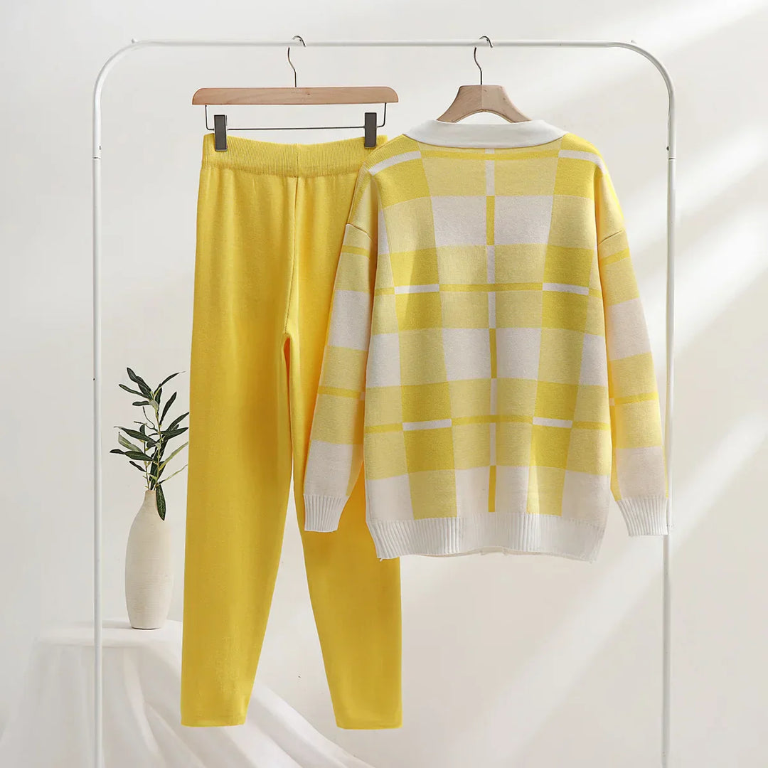Mirla | Soft-Knit 3-Delars Set-Eva Jonsson