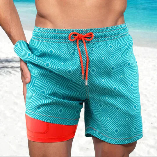 Mirla | Sommar Badshorts Snabbt Torkande, Lätt & Andningsbar Strandkläder-Eva Jonsson