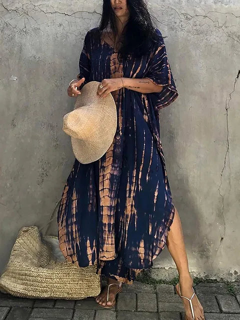 Mirla | Sommari Kaftan Maxi Klänning-Eva Jonsson