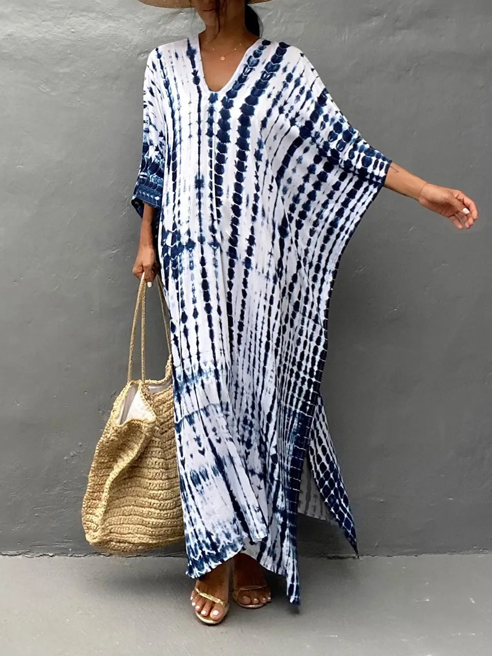 Mirla | Sommari Kaftan Maxi Klänning-Eva Jonsson