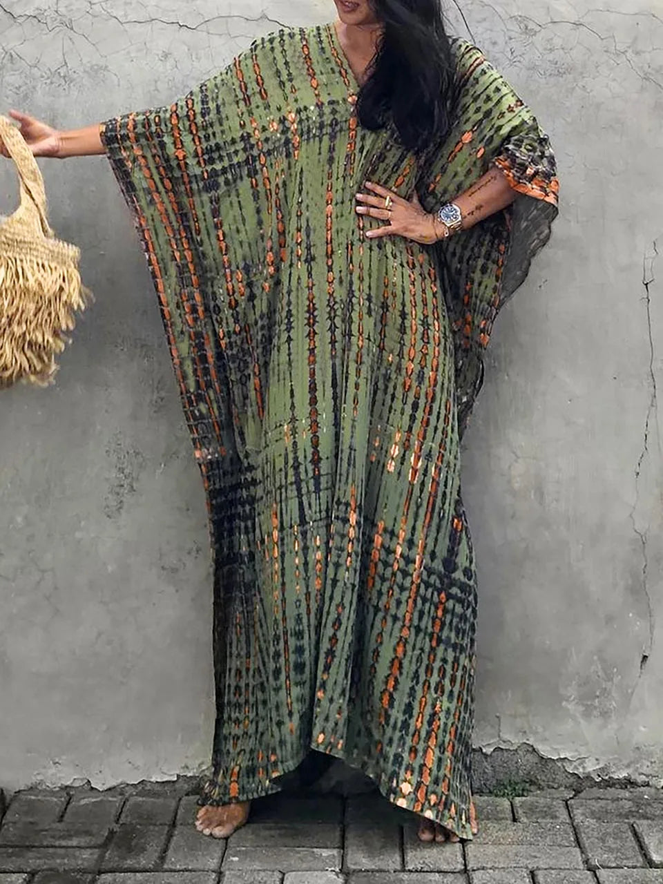 Mirla | Sommari Kaftan Maxi Klänning-Eva Jonsson