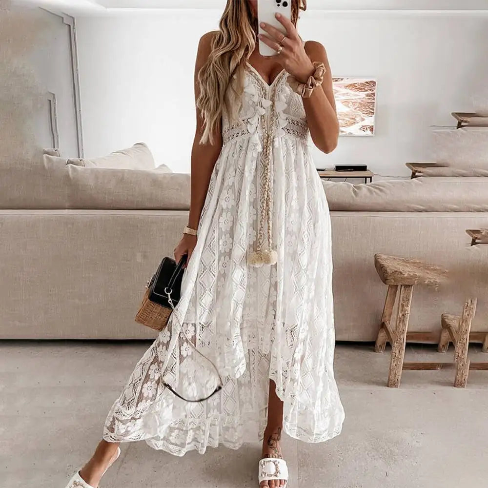 Mirla | Somrigt Maxiklänning i Boho-stil&nbsp;-Eva Jonsson