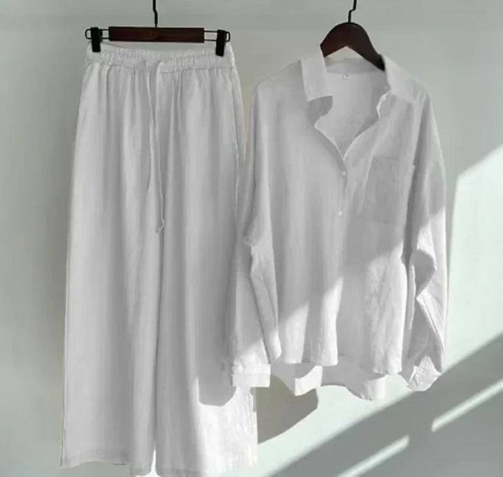 Mirla | Somrigt linne set-Eva Jonsson