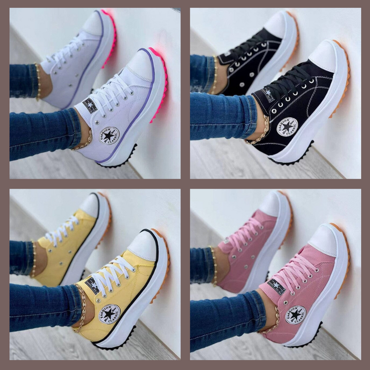 Mirla | Star Trendiga Ortopediska Sneakers-Eva Jonsson