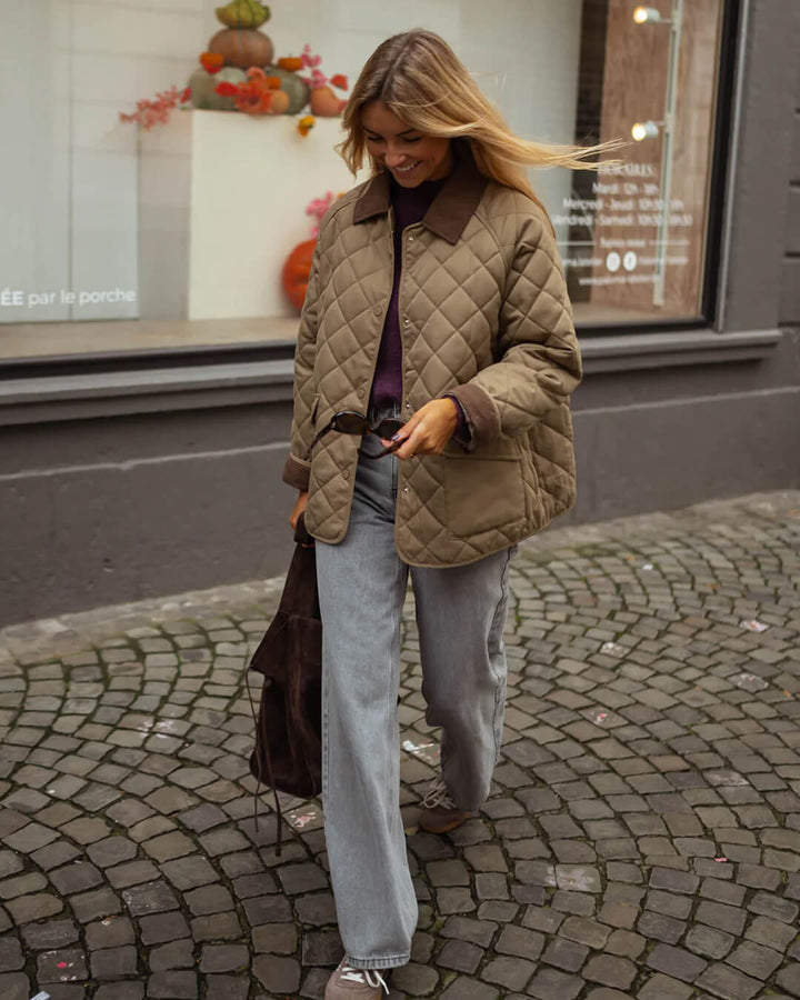 Mirla | Steppad Retrojacka-Eva Jonsson
