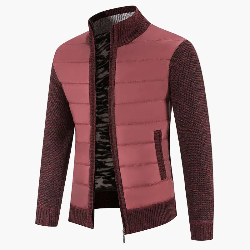 Mirla | Stepped Cardigan With Zipper - Casual Urban Style For Everyday And Leisure-Eva Jonsson