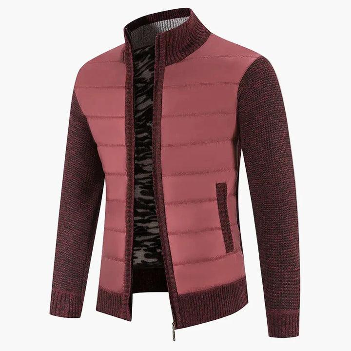 Mirla | Stepped Cardigan With Zipper - Casual Urban Style For Everyday And Leisure-Eva Jonsson