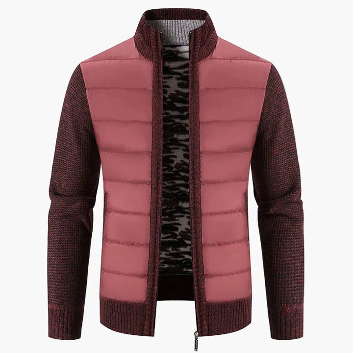 Mirla | Stepped Cardigan With Zipper - Casual Urban Style For Everyday And Leisure-Eva Jonsson
