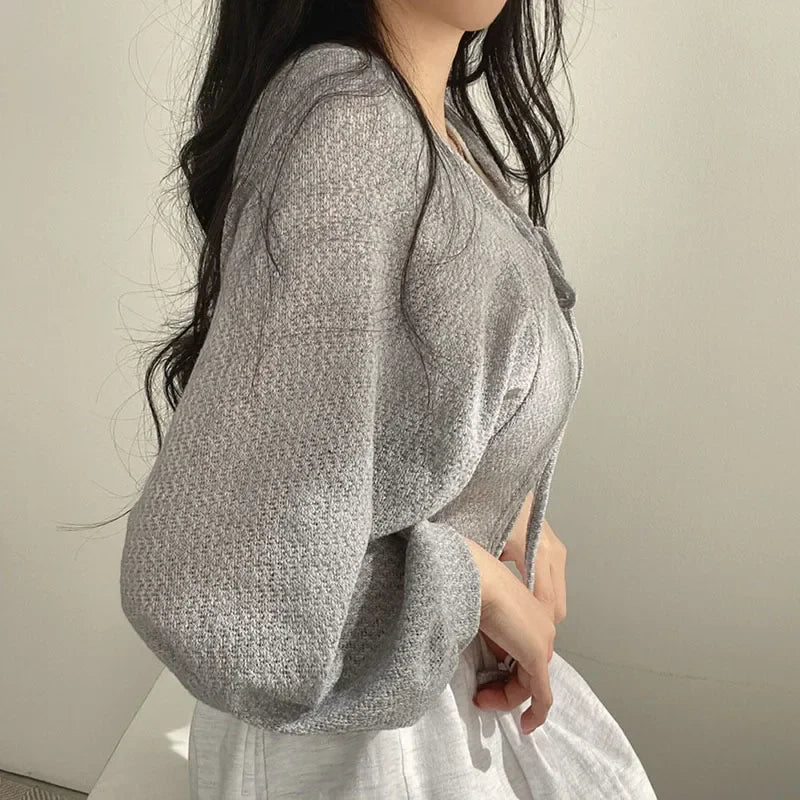 Mirla | Stickad Cardigan för Damer-Eva Jonsson