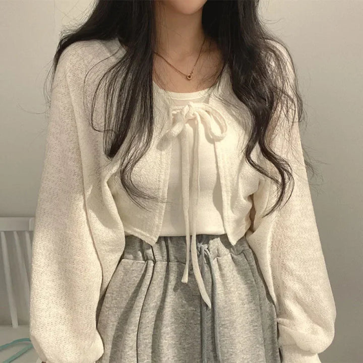 Mirla | Stickad Cardigan för Damer-Eva Jonsson