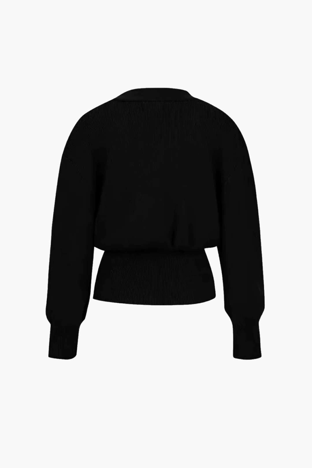 Mirla | Stickad Cardigan med V-Ringning-Eva Jonsson