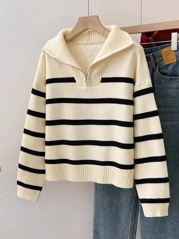 Mirla | Stickad Jacka för Damer-Eva Jonsson