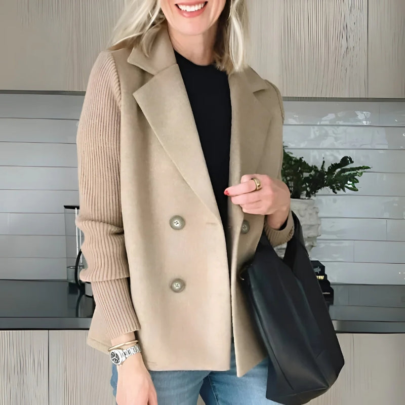 Mirla | Stickad blazer-Eva Jonsson