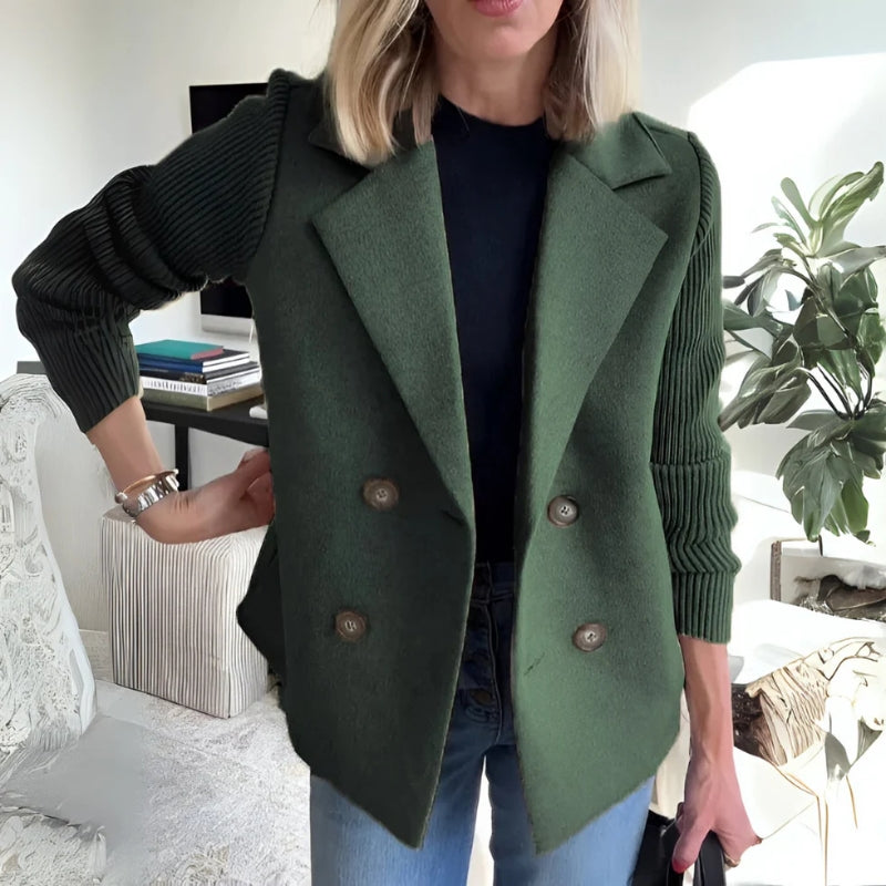 Mirla | Stickad blazer-Eva Jonsson