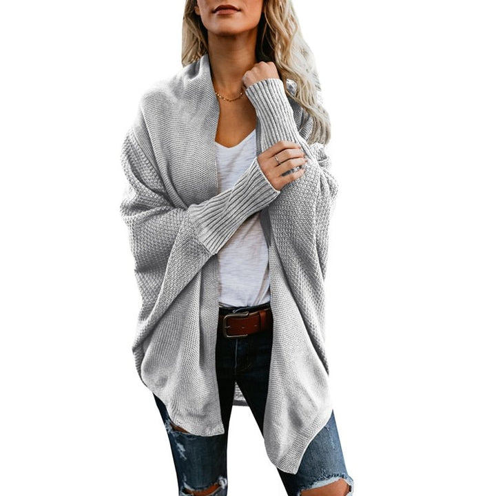 Mirla | Stickad jacka Elegant Bekväm stickad jacka för damer-Eva Jonsson