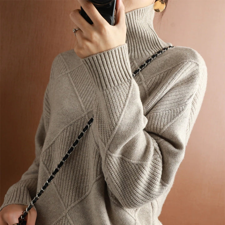 Mirla | Stickad pullover-Eva Jonsson