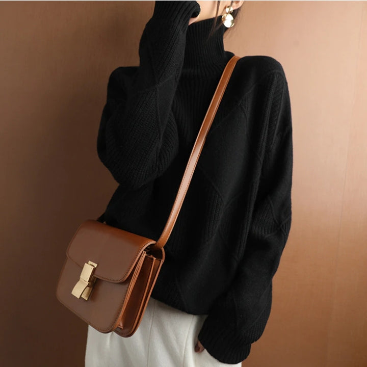 Mirla | Stickad pullover-Eva Jonsson