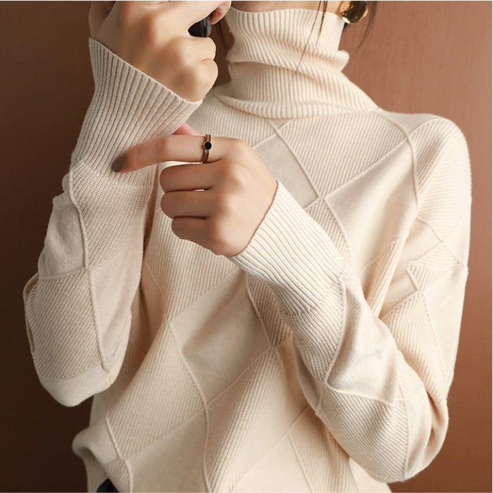 Mirla | Stickad pullover-Eva Jonsson